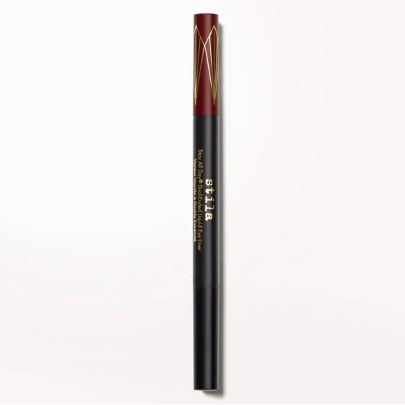 STILA Stay All Day Dual-Ended Liquid Eye Liner - INTENSE BLACK/SANGRIA - Picture 2 of 4